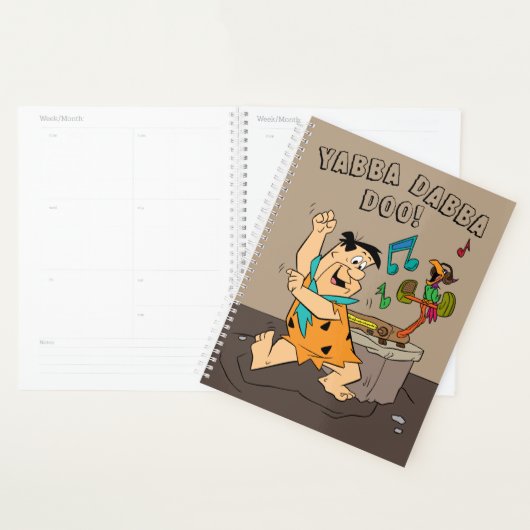 Flintstenen | Fred Flintstone Dancing Planner (Display)