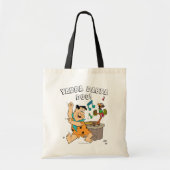 Flintstenen | Fred Flintstone Dancing Tote Bag (Voorkant)