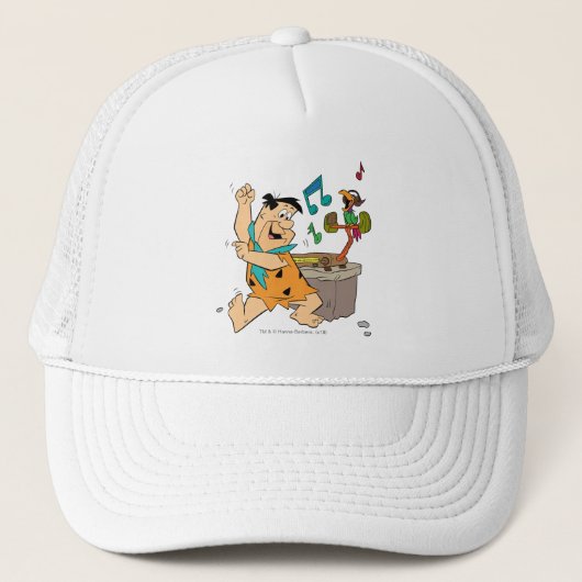 Flintstenen | Fred Flintstone Dancing Trucker Pet (Voorkant)