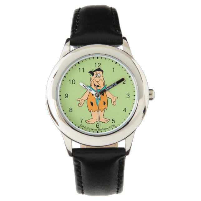 Flintstenen | Fred Flintstone Horloge (Voorkant)
