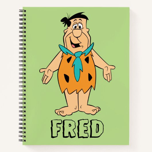 Flintstenen | Fred Flintstone Notitieboek (Voorkant)