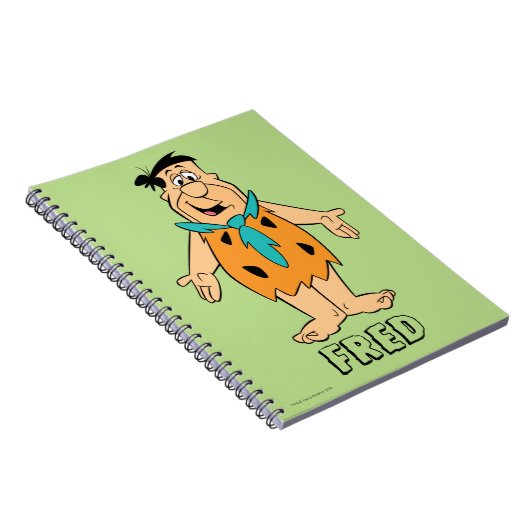 Flintstenen | Fred Flintstone Notitieboek (Rechterzijde)