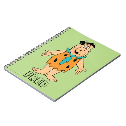 Flintstenen | Fred Flintstone Notitieboek (Linkerzijde)