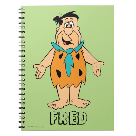 Flintstenen | Fred Flintstone Notitieboek (Voorkant)