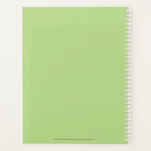 Flintstenen | Fred Flintstone Planner (Achterkant)