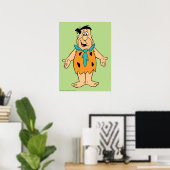 Flintstenen | Fred Flintstone Poster (Thuiskantoor)