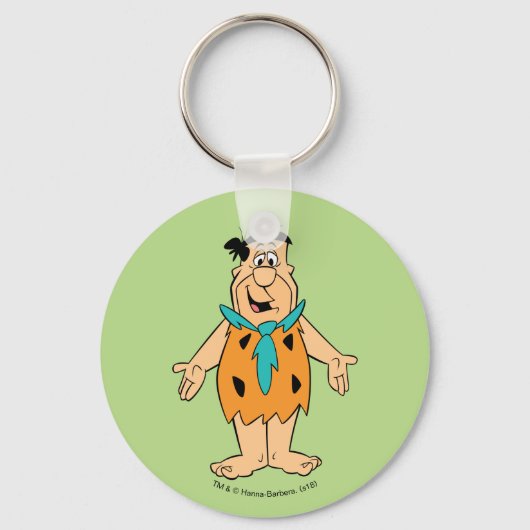 Flintstenen | Fred Flintstone Sleutelhanger (Voorkant)