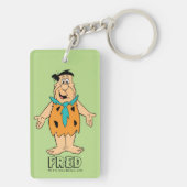 Flintstenen | Fred Flintstone Sleutelhanger (achterkant)