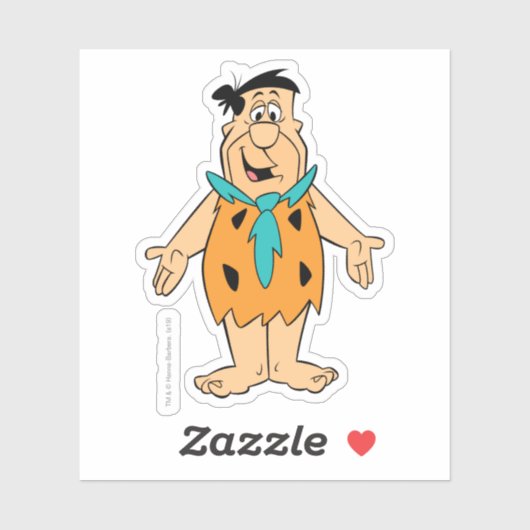 Flintstenen | Fred Flintstone Sticker (Vel)