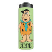 Flintstenen | Fred Flintstone Thermosbeker (Voorkant)