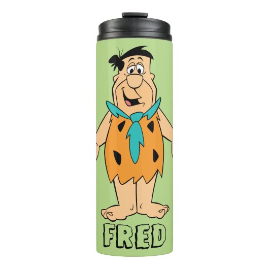 Flintstenen | Fred Flintstone Thermosbeker (Voorkant)