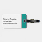 Flintstenen | Fred - groeten uit slaapsteen Bagagelabel (Achterkant horizontaal)