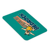 Flintstenen | Fred - groeten uit slaapsteen Magneet (Rechterzijde)