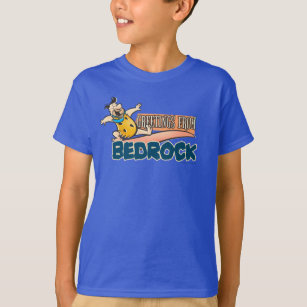 Flintstenen   Fred - groeten uit slaapsteen T-shirt