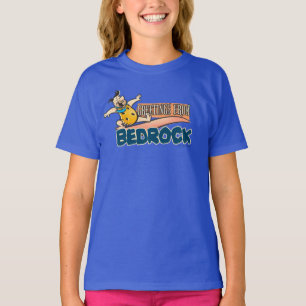 Flintstenen   Fred - groeten uit slaapsteen T-shirt