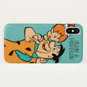 Flintstenen | Fred & Pebbles Flintstone Case-Mate iPhone Case (Achterkant (horizontaal))