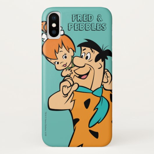 Flintstenen | Fred & Pebbles Flintstone Case-Mate iPhone Case (Achterkant)