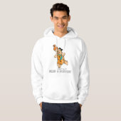 Flintstenen | Fred & Pebbles Flintstone Hoodie (Voorkant volledig)