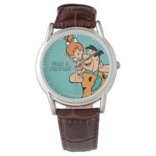Flintstenen Fred & Pebbles Flintstone Horloge