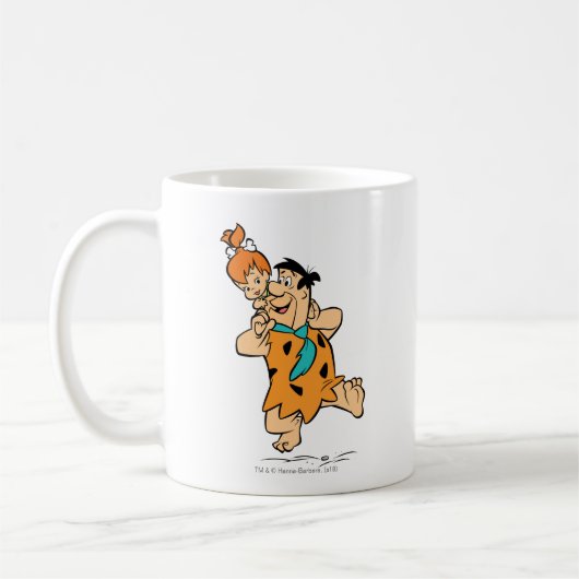 Flintstenen | Fred & Pebbles Flintstone Koffiemok (Links)