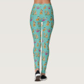 Flintstenen | Fred & Pebbles Flintstone Leggings (Achterkant)