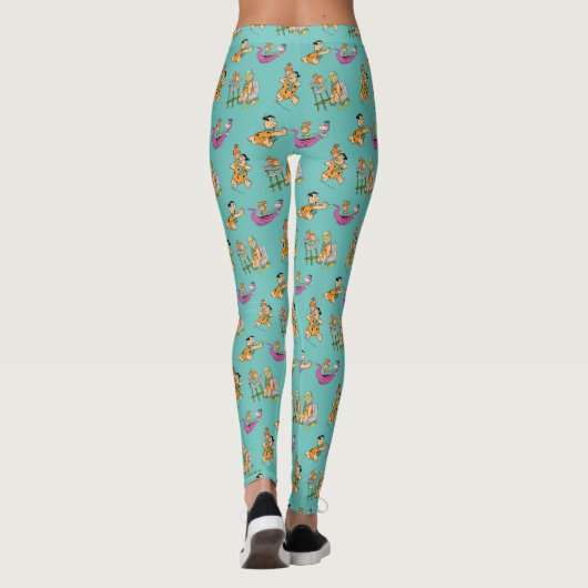 Flintstenen | Fred & Pebbles Flintstone Leggings (Achterkant)