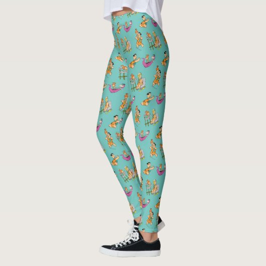 Flintstenen | Fred & Pebbles Flintstone Leggings (Links)
