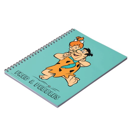 Flintstenen | Fred & Pebbles Flintstone Notitieboek (Linkerzijde)