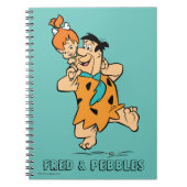 Flintstenen | Fred & Pebbles Flintstone Notitieboek (Voorkant)