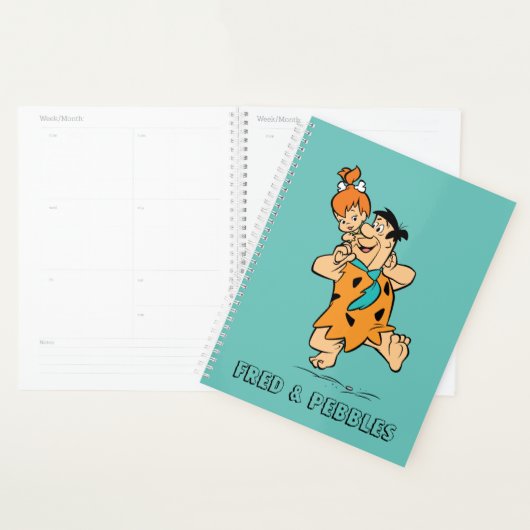 Flintstenen | Fred & Pebbles Flintstone Planner (Display)