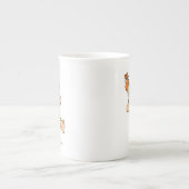 Flintstenen | Fred & Pebbles Flintstone Porselein Kop (Voorkant)