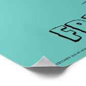 Flintstenen | Fred & Pebbles Flintstone Poster (Hoek)