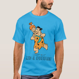 Flintstenen Fred & Pebbles Flintstone T-shirt