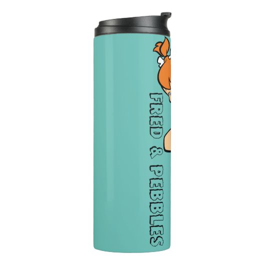 Flintstenen | Fred & Pebbles Flintstone Thermosbeker (Gedraaid links)