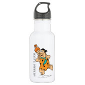 Flintstenen | Fred & Pebbles Flintstone Waterfles (Voorkant)