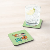 Flintstenen | Fred & Pebbles - Papa's meisje Bier Onderzetter (Rechterzijde)