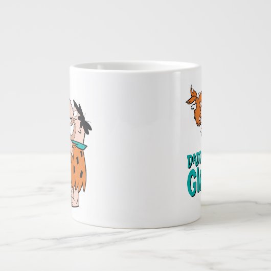 Flintstenen | Fred & Pebbles - Papa's meisje Grote Koffiekop (Voorkant)