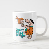 Flintstenen | Fred & Pebbles - Papa's meisje Grote Koffiekop (Rechts)