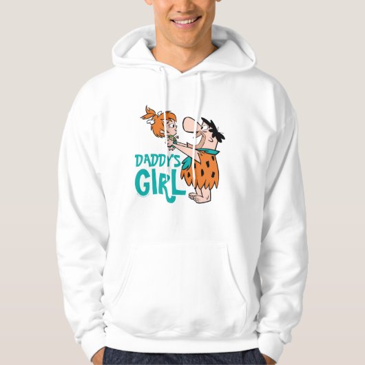 Flintstenen | Fred & Pebbles - Papa's meisje Hoodie (Voorkant)