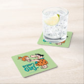 Flintstenen | Fred & Pebbles - Papa's meisje Kartonnen Onderzetters (Insitu)