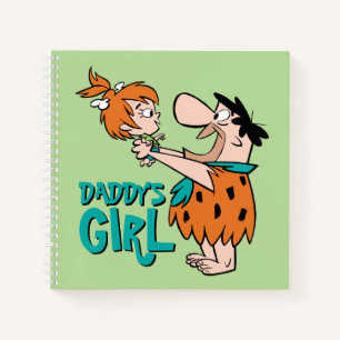 Flintstenen   Fred & Pebbles - Papa's meisje Notitieboek