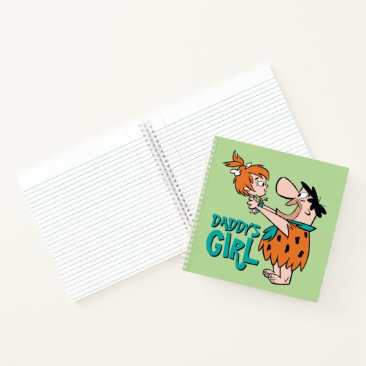 Flintstenen | Fred & Pebbles - Papa's meisje Notitieboek (Binnen)