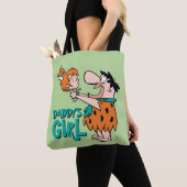 Flintstenen | Fred & Pebbles - Papa's meisje Tote Bag (Dichtbij)