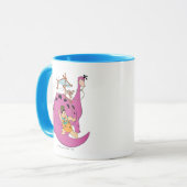 Flintstenen | Fred Sliding Down Tail Mok (Voorkant links)