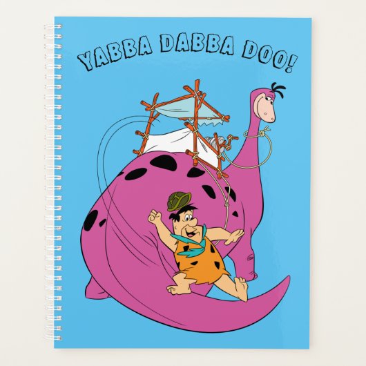 Flintstenen | Fred Sliding Down Tail Planner (Voorkant)