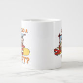 Flintstenen | Heb je een lift nodig? Grote Koffiekop (Voorkant)