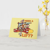 Flintstenen | Heb je een lift nodig? Kaart (Gele Bloem)