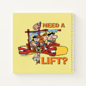 Flintstenen| Heb je een lift nodig? Notitieboek (Achterkant)