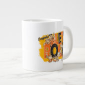 Flintstenen | Iedereen Let's Rock Grote Koffiekop (Voorkant rechts)