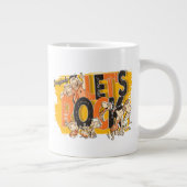 Flintstenen | Iedereen Let's Rock Grote Koffiekop (Rechts)